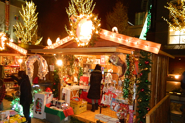 2013のクリスマスマーケットの様子